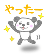 Sports-activities Panda 3 sticker #11869954