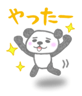 Sports-activities Panda 3 sticker #11869954