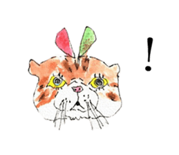 Cat's world sticker #11870679