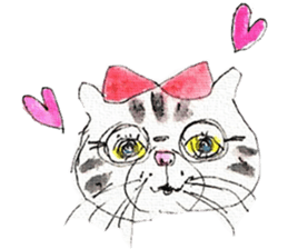 Cat's world sticker #11870703