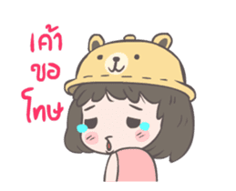 mini lady sticker #11870973