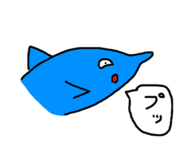 relax sea animals sticker #11871309