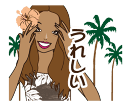 Beach Girls-Animation sticker #11871605