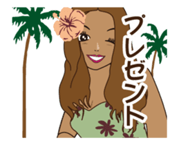 Beach Girls-Animation sticker #11871607