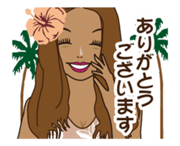Beach Girls-Animation sticker #11871608
