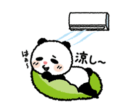 Panda was born in Osaka.Summer sticker #11871673