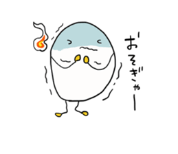 Nagoya language of egg-chan sticker #11871765