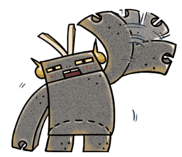 Konjac robot sticker #11872014