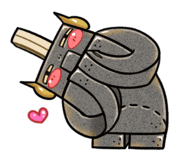 Konjac robot sticker #11872017