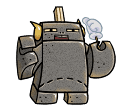 Konjac robot sticker #11872022