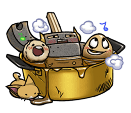 Konjac robot sticker #11872024