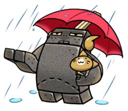 Konjac robot sticker #11872027
