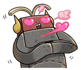 Konjac robot sticker #11872033