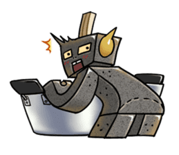 Konjac robot sticker #11872036