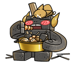 Konjac robot sticker #11872039