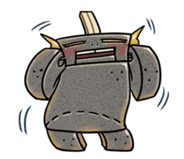 Konjac robot sticker #11872046