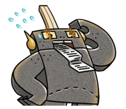 Konjac robot sticker #11872048