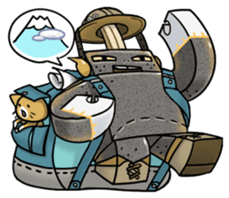 Konjac robot sticker #11872053