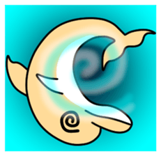 Friend of the SEA Dolphin and Whale 4 sticker #11872198