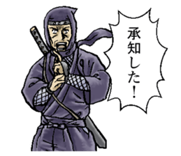 Legendary ninja sticker #11872383