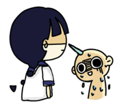 Vitality girl sticker #11872501