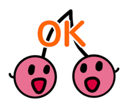 cherry sticker sticker #11872889