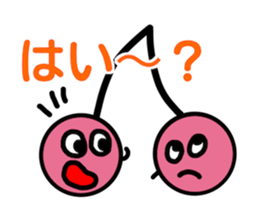 cherry sticker sticker #11872896