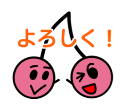 cherry sticker sticker #11872900
