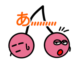 cherry sticker sticker #11872906