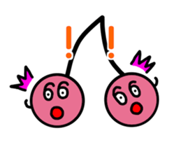 cherry sticker sticker #11872907