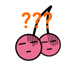 cherry sticker sticker #11872908