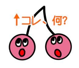 cherry sticker sticker #11872912