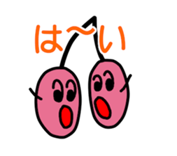 cherry sticker sticker #11872918