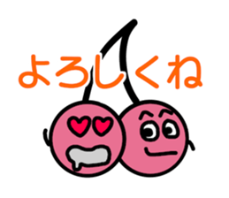 cherry sticker sticker #11872925