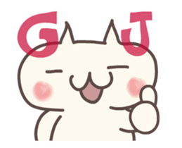 Move ! Healing Pocha cat sticker #11872971