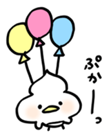 Whipped cream bird3 sticker #11873372