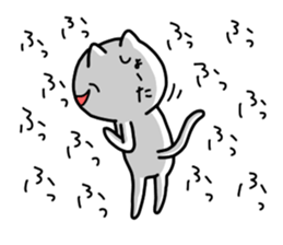 The Pretty White Cat sticker #11874234
