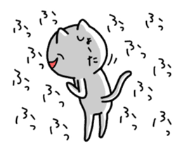 The Pretty White Cat sticker #11874234