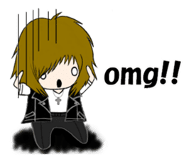 Ours is Visual kei sticker #11874531