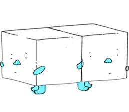 sugar cube sticker #11875975