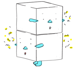 sugar cube sticker #11875988