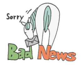 White Horse & Yellow dog sticker #11875998