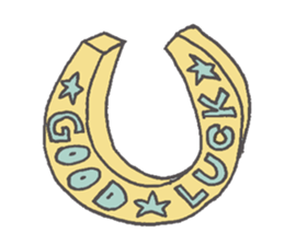 White Horse & Yellow dog sticker #11876001