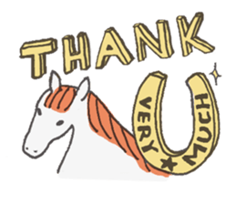 White Horse & Yellow dog sticker #11876009