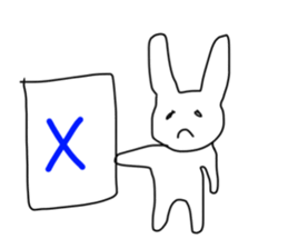 Someone like rabbit sticker #11876631