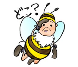 Silhouette of small country dwellers sticker #11876875