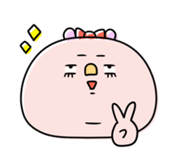 Green caterpillar of some honorifics sticker #11877172