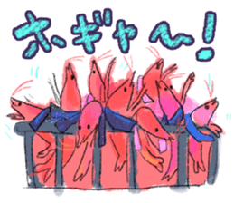 Summer of shrimp sticker #11877357