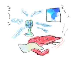 Summer of shrimp sticker #11877358