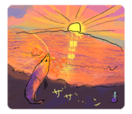 Summer of shrimp sticker #11877367